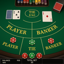 SpyBet - Baccarat Table Game